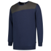 Afbeeldingen van TRICORP Sweater bi-colour Naden 302013 inkt/donkergrijs L