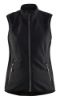 Afbeeldingen van BLÅKLÄDER Softshell bodywarmer dames 3851 zwart/donkergrijs 2XL