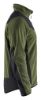 Afbeeldingen van BLÅKLÄDER Gebreid vest met softshell 5942 herfstgroen/zwart S