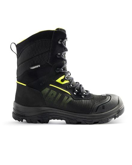 Afbeeldingen van BLÅKLÄDER Winterschoen hoog STORM 2490 zwart/High Vis geel 42