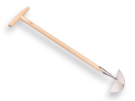 Afbeeldingen van DE WIT Gesmede graskantsteker met essen steel 