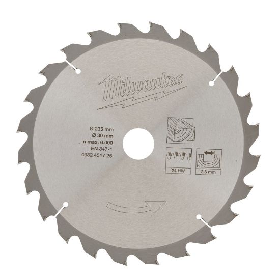 Afbeeldingen van CIRCULAR SAW BLADE CIRCS235X30X24Z -1PC