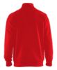 Afbeeldingen van BLÅKLÄDER Sweatshirt bi-colour met halve rits 3353 rood/zwart L