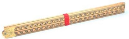 Afbeeldingen van MEMOLON Timmermansduimstok 1M 4-delig klasse II