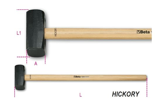 Afbeeldingen van BETA Voorhamer hickory steel 5000g 1381 5000