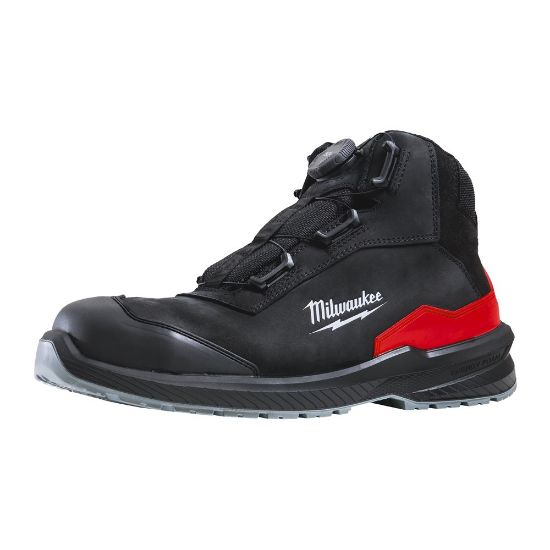 Afbeeldingen van MILWAUKEE Veiligheidsschoen hoog Flextred S3S B1M110133 ESD SC FO SR zwart 39