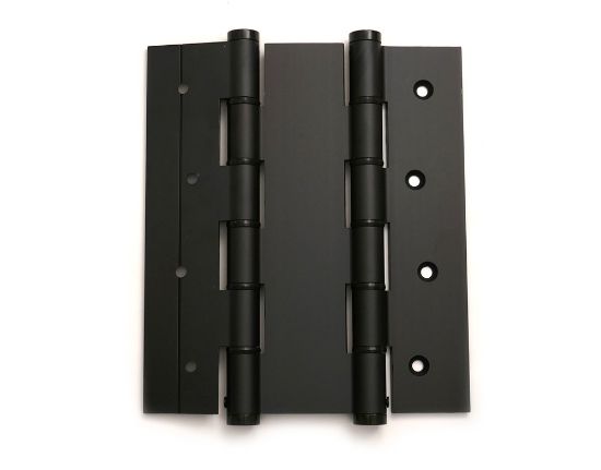 Afbeeldingen van Deurveerscharnier dubbel ALU zwart 180/50MM