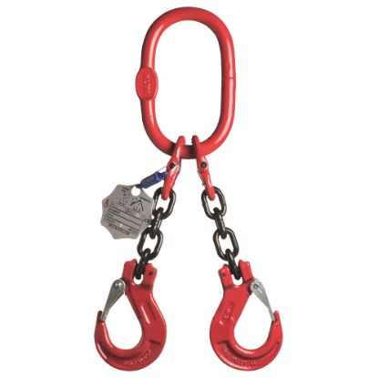 Afbeeldingen van Kettingsprong+klephaak 2spr Grade80 10MM 1M