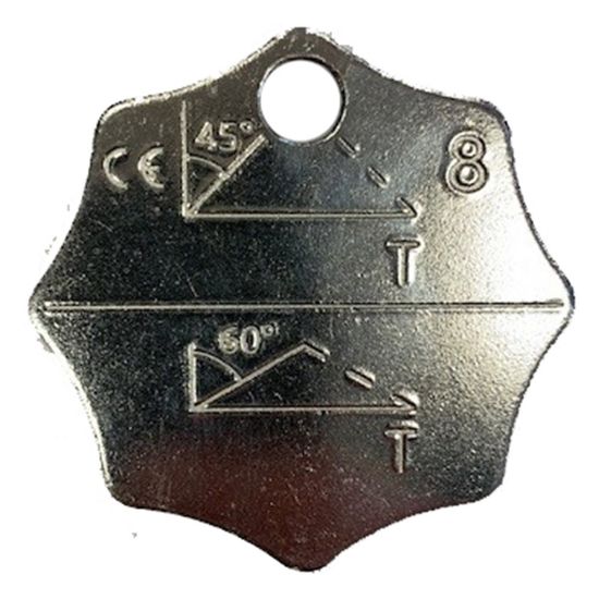 Afbeeldingen van ID Plaat 2-3-4 sprong Grade 80