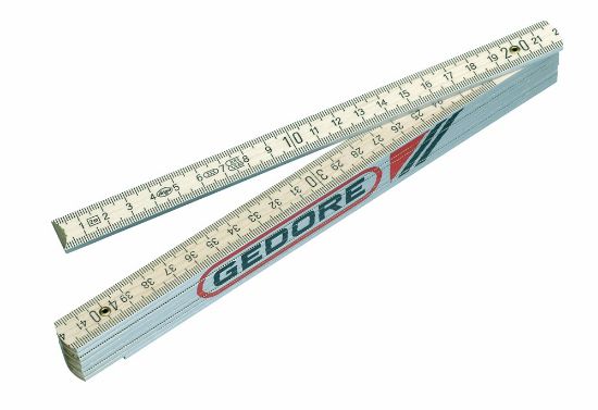 Afbeeldingen van GEDORE Duimstok hout 2M