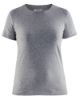 Afbeeldingen van BLÅKLÄDER T-shirt dames Slim-Fit 3304 grijs mêlee XS