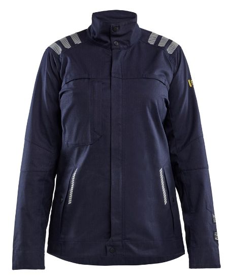 Afbeeldingen van BLÅKLÄDER Jack Multinorm dames Inherent 4070 marineblauw 3XL