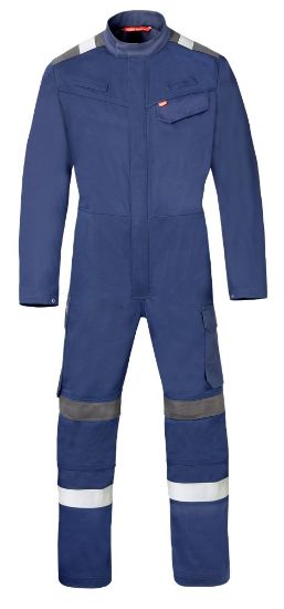 Afbeeldingen van HAVEP Overall Force+ 20335 indigo blauw/charcoal 60