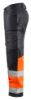 Afbeeldingen van BLÅKLÄDER Werkbroek met stretch 1551 medium grijs/High Vis oranje C54