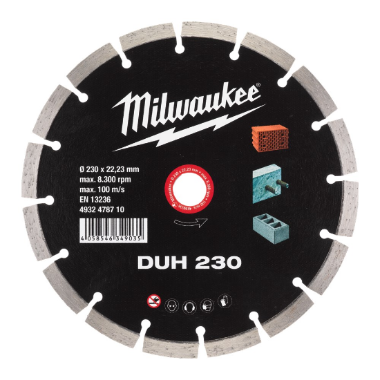 Afbeeldingen van MILWAUKEE Diamantzaagblad High Performance CIS Professional DUH 230X22,23MM