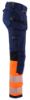 Afbeeldingen van BLÅKLÄDER Werkbroek met 4-weg stretch dames 7193 marineblauw/High Vis oranje C36