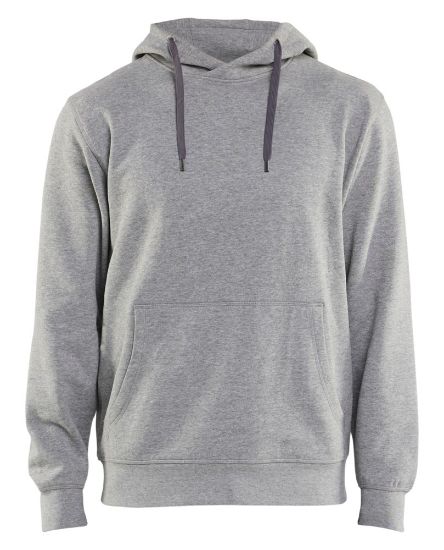 Afbeeldingen van BLÅKLÄDER Hooded sweatshirt 3396 grijs mêlee XS