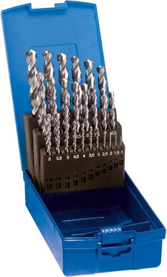 Afbeeldingen van FORUM Metaalborenset HSS-Co5% DIN338 type Ti profielgeslepen 1-13MM 25x