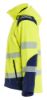 Afbeeldingen van BLÅKLÄDER Softshell winterjas lichtgewicht 4400 High Vis geel/marineblauw L