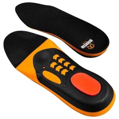 Afbeeldingen van ALL4BRANDS Inlegzool normale voet zwart/oranje 44