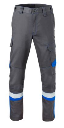 Afbeeldingen van HAVEP Werkbroek dames 5safety Image + 80517 charcoal/korenblauw D38