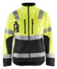 Afbeeldingen van BLÅKLÄDER Softshell jack 4900 High Vis geel/zwart XL