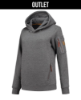 Afbeeldingen van TRICORP Sweater Premium met capuchon dames 304006 steengrijs melange XS
