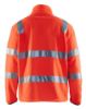 Afbeeldingen van BLÅKLÄDER Fleecejas 4833 High Vis rood S