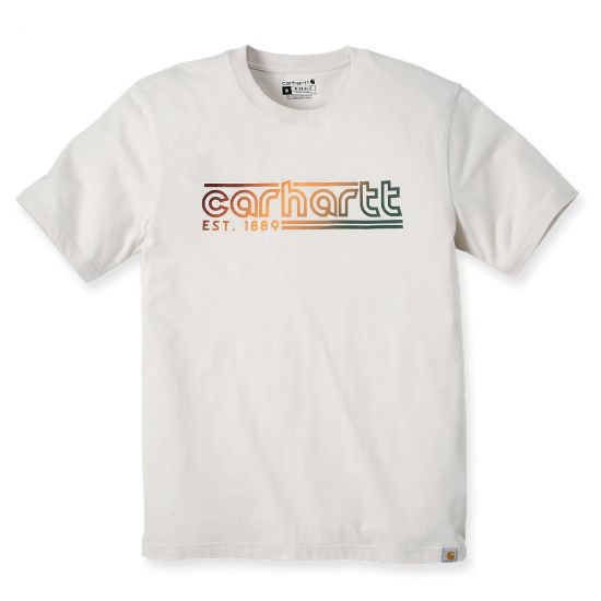 Afbeeldingen van CARHARTT T-shirt grafische print 106538 oat milk M