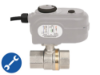 Afbeeldingen van Elektrische kogelkraan 1.½" 25bar 230VAC/20S