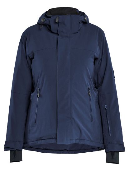 Afbeeldingen van BLÅKLÄDER Winterjas dames met stretch 4707 donker marineblauw S