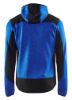Afbeeldingen van BLÅKLÄDER Gebreid vest met softshell 4930 korenblauw/zwart L