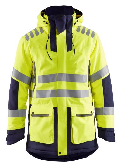 Afbeeldingen van BLÅKLÄDER Parka Evolution 4469 High Vis geel/marineblauw 4XL