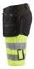 Afbeeldingen van BLÅKLÄDER Short 1596 zwart/High Vis geel C46
