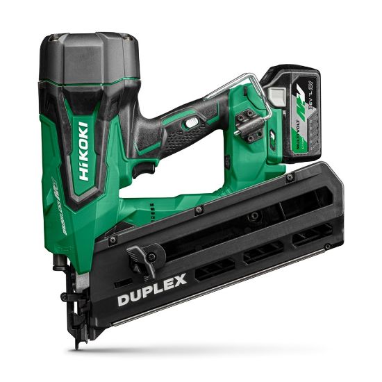 Afbeeldingen van HIKOKI Accu duplexspijkerapparaat NR3675DDWRZ 36V BL 75 nagels MV 2x MV-A [36V 2,5Ah/18V 5,0Ah] in HSC IV
