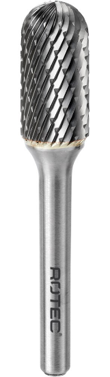 Afbeeldingen van ROTEC Stiftfrees HM model CZ7 STEEL-vertand 9,6X19X64X6MM 