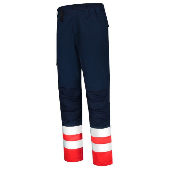 Afbeeldingen van TRICORP Werkbroek High Vis 503012 inkt/fluor rood 46