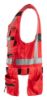 Afbeeldingen van BLÅKLÄDER Werkvest 3032 High Vis rood 2XL