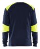 Afbeeldingen van BLÅKLÄDER T-shirt vlamvertragend met lange mouwen 3457 marineblauw/High Vis geel XL