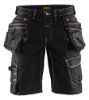 Afbeeldingen van BLÅKLÄDER Short denim stretch X1900 1992 zwart C52