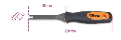 Afbeeldingen van BETA Bekledingsvork RVS 1479U/13