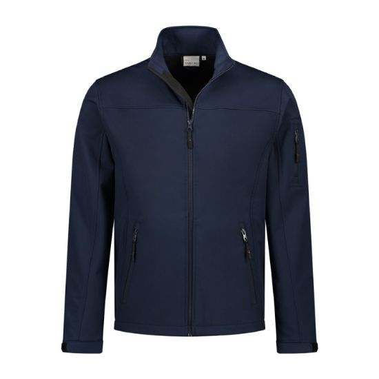Afbeeldingen van SANTINO Softshell jas Santo navy 5XL