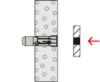 Afbeeldingen van Hollewandplug PD nylon 10X28MM