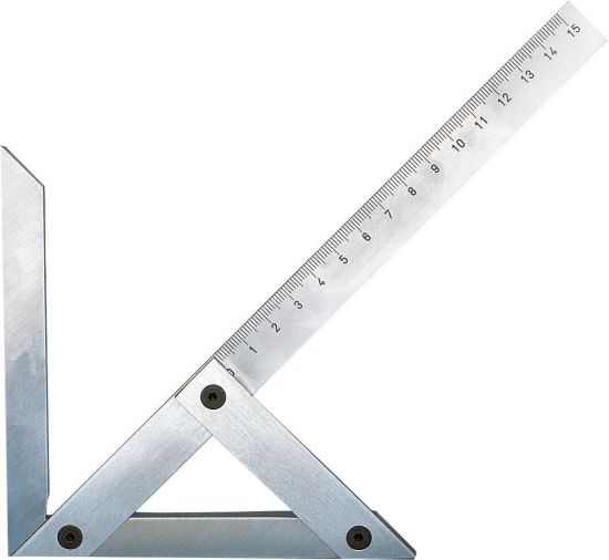 Afbeeldingen van FORUM Precisie-centreerwinkelhaak speciaal staal 150X130MM