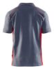 Afbeeldingen van BLÅKLÄDER Poloshirt piqué 3324 grijs/rood XS