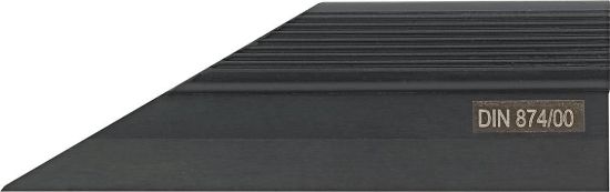 Afbeeldingen van FORUM Haarliniaal DIN874/00 gehard staal 75MM