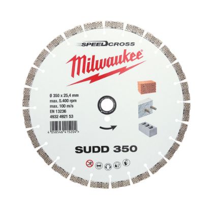 Afbeeldingen van MILWAUKEE Diamantzaagblad SpeedCross SUDD 350X25,4MM