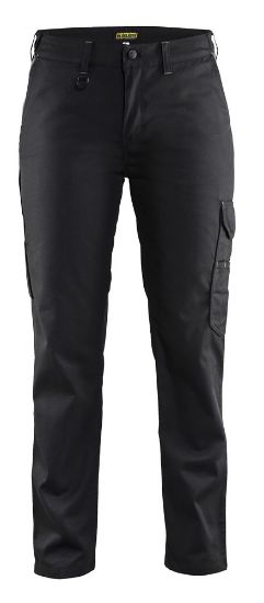 Afbeeldingen van BLÅKLÄDER Werkbroek industrie dames 7104 zwart/grijs D20