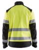 Afbeeldingen van BLÅKLÄDER Softshell jack 4497 zwart/High Vis geel L