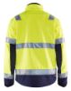 Afbeeldingen van BLÅKLÄDER Softshell jack 4900 High Vis geel/marineblauw L